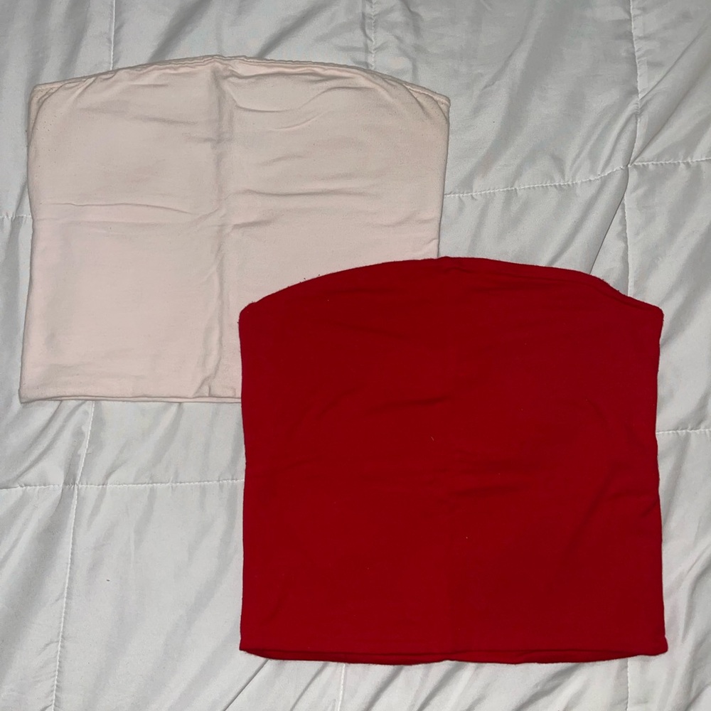 (2) Brandy Melville Tube Tops